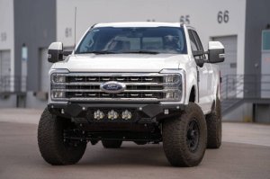 Ford F-350 Bumper - Front - Addictive Desert Designs - Bomber - Hammer Black - `23-`27 Ford F-350 Bumper - Front - Addictive Desert Designs - Bomber - Hammer Black - `23-`27